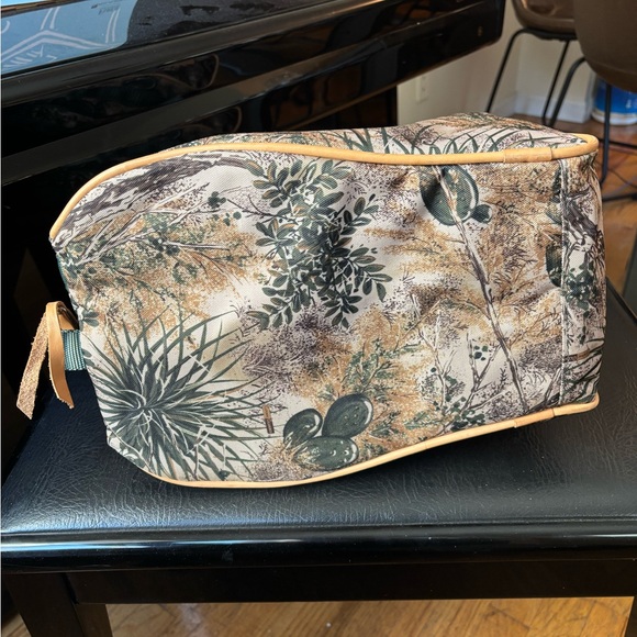 Jon Hart Cactus Print Boot Bag with Green Accents - Picture 5 of 6